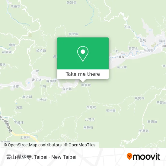 靈山禪林寺 map