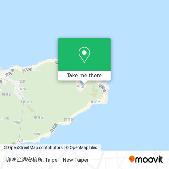 卯澳漁港安檢所 map
