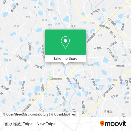 藍水輕旅 map