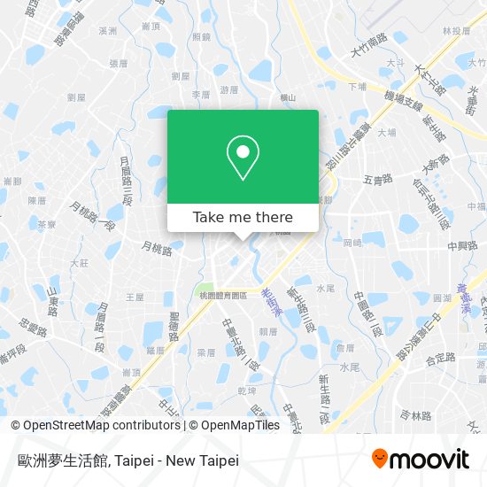 歐洲夢生活館地圖