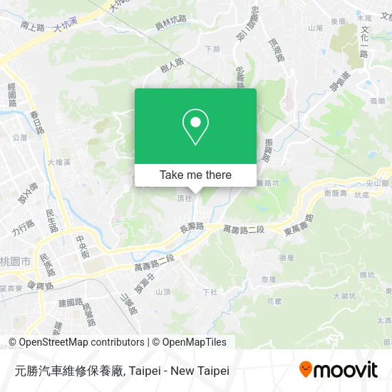元勝汽車維修保養廠地圖