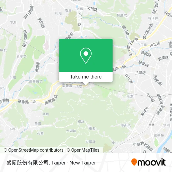 盛慶股份有限公司 map