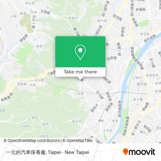 一元的汽車保養廠 map