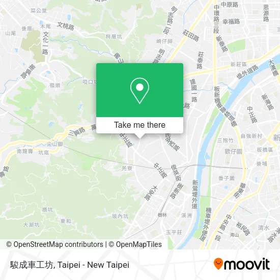 駿成車工坊 map