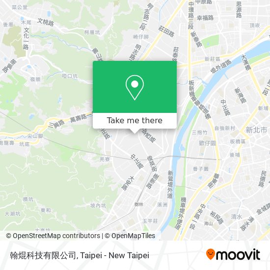 翰焜科技有限公司 map