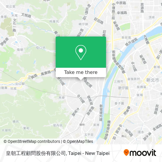 皇朝工程顧問股份有限公司 map