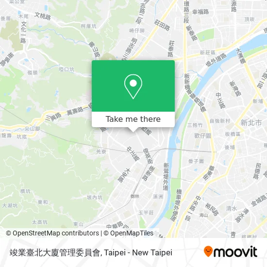 竣業臺北大廈管理委員會地圖