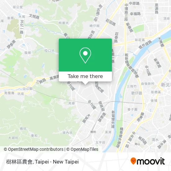 樹林區農會 map