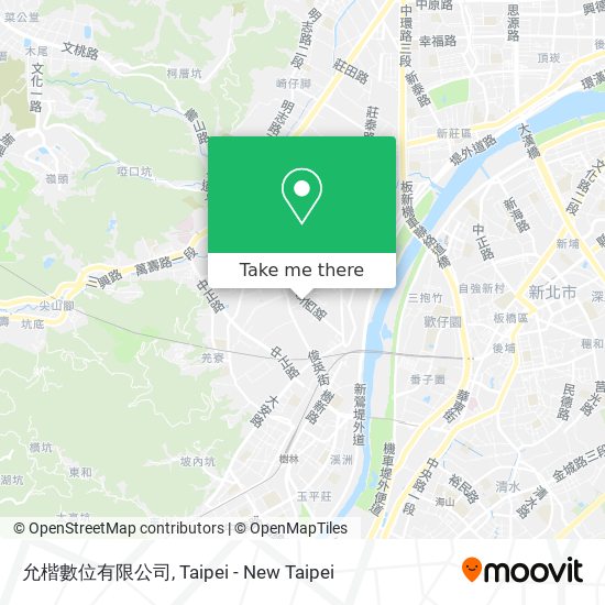 允楷數位有限公司 map