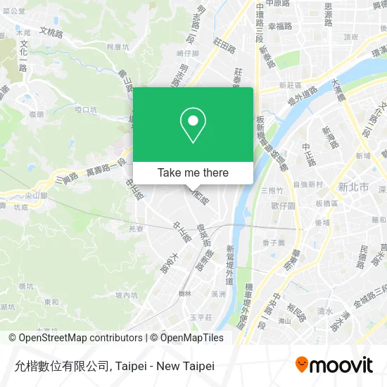 允楷數位有限公司地圖