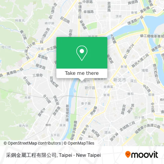 采鋼金屬工程有限公司 map