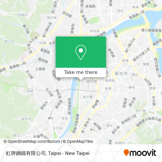 虹牌鋼鐵有限公司 map