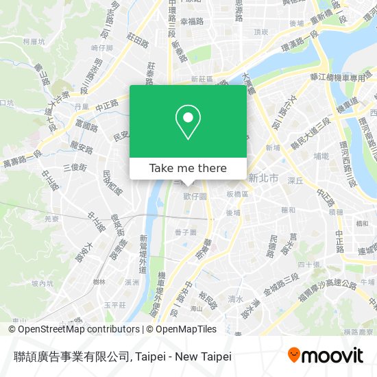 聯頡廣告事業有限公司地圖