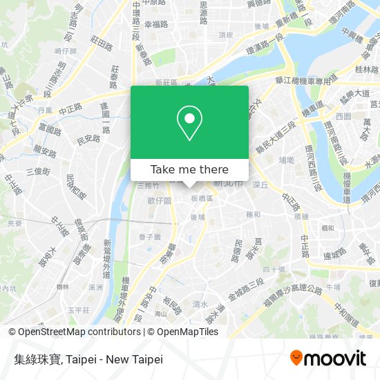 集綠珠寶 map