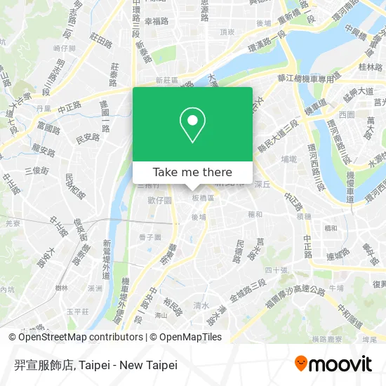 羿宣服飾店 map