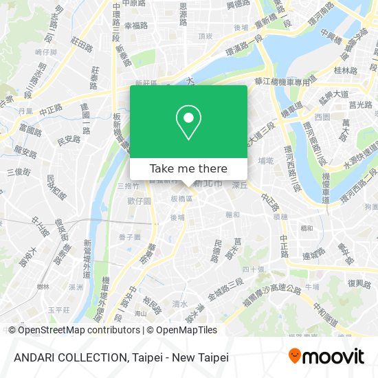 ANDARI COLLECTION map