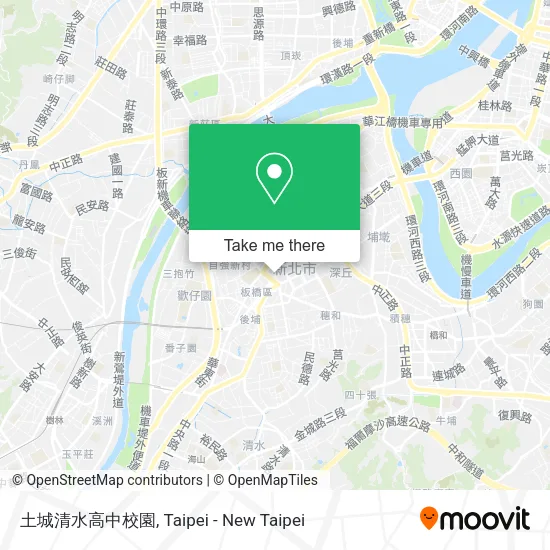 土城清水高中校園地圖