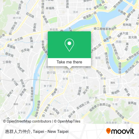 惠群人力仲介 map