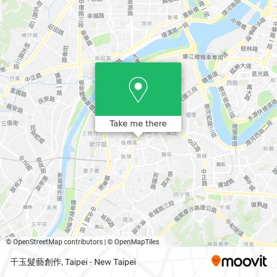 千玉髮藝創作 map