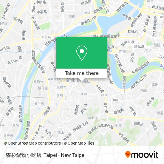 森杉鍋物小吃店 map