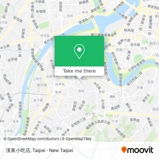 漢東小吃店 map