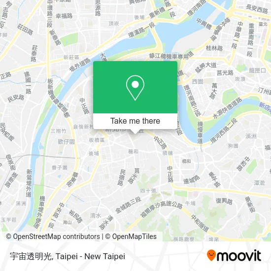 宇宙透明光地圖