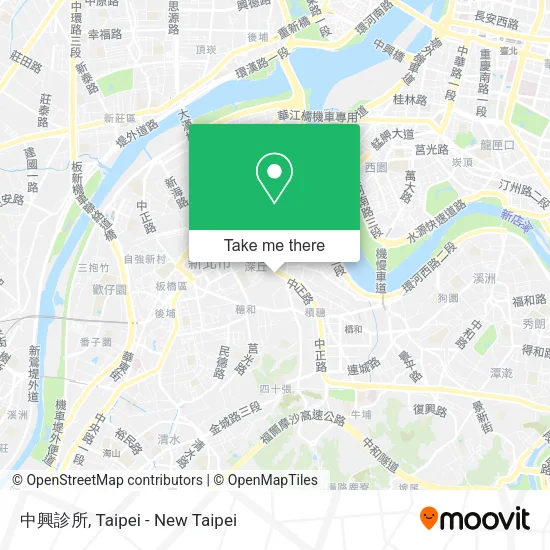 中興診所地圖
