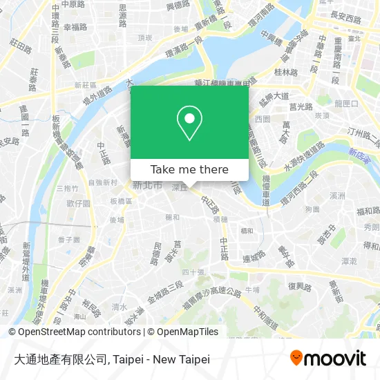 大通地產有限公司地圖