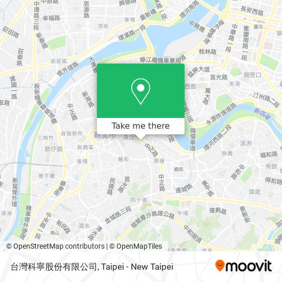 台灣科寧股份有限公司 map