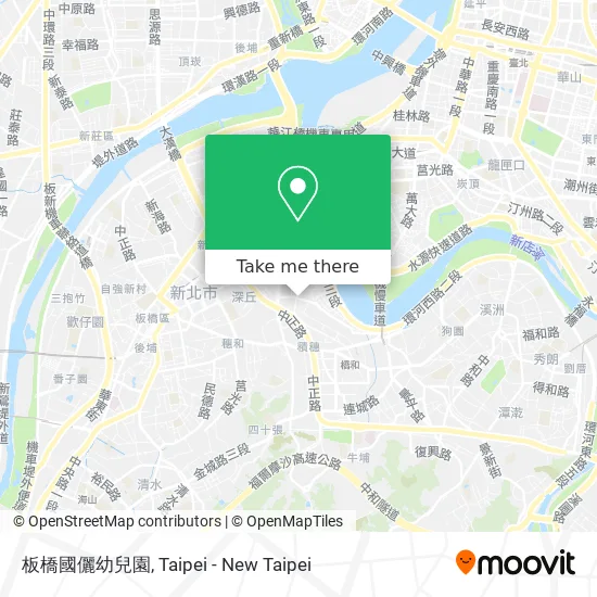 板橋國儷幼兒園地圖