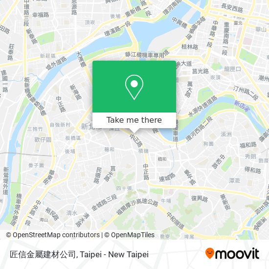 匠信金屬建材公司 map