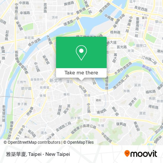 雅築華廈 map