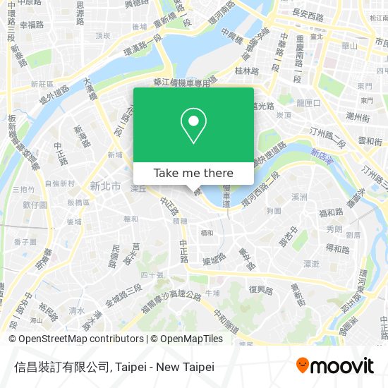 信昌裝訂有限公司 map