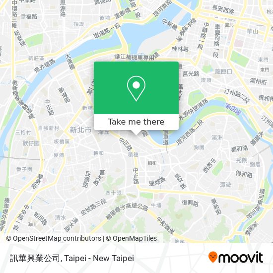 訊華興業公司 map