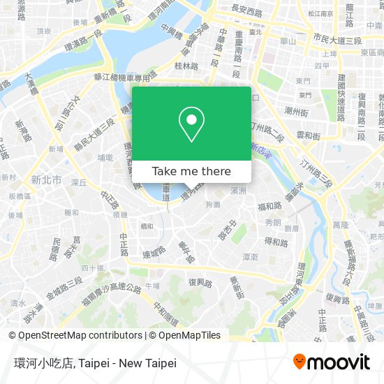 環河小吃店 map