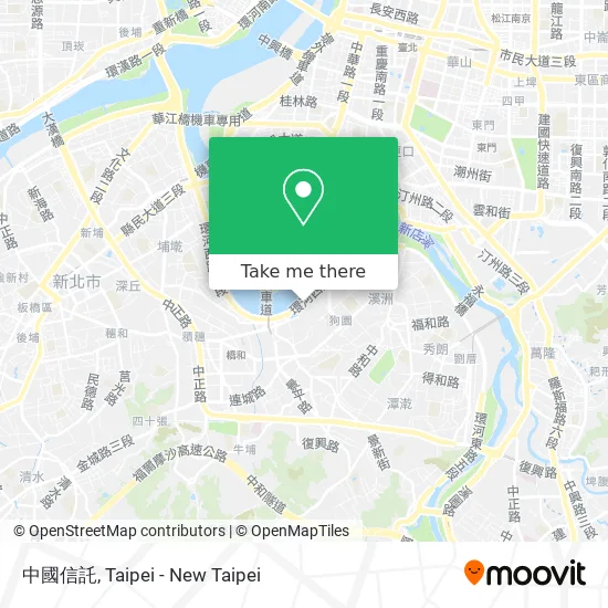 中國信託 map