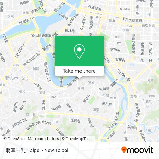 將軍羊乳 map