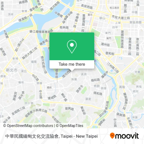 中華民國緬甸文化交流協會地圖