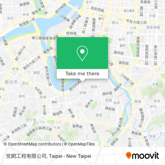 世閎工程有限公司地圖
