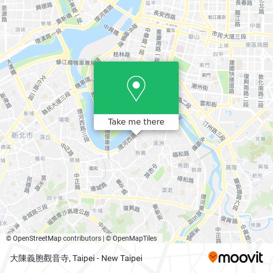 大陳義胞觀音寺 map