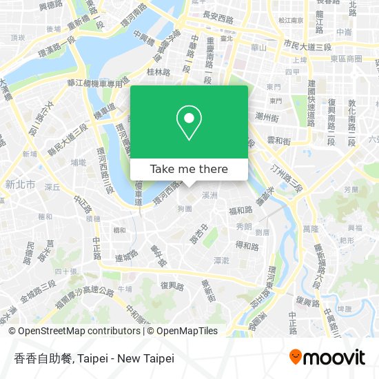 香香自助餐 map