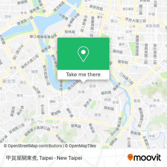 甲賀屋關東煮地圖