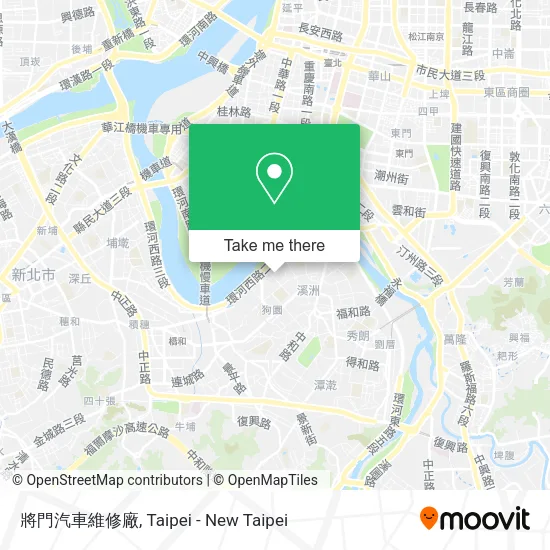 將門汽車維修廠地圖