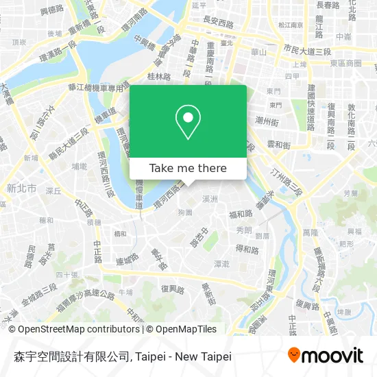 森宇空間設計有限公司 map