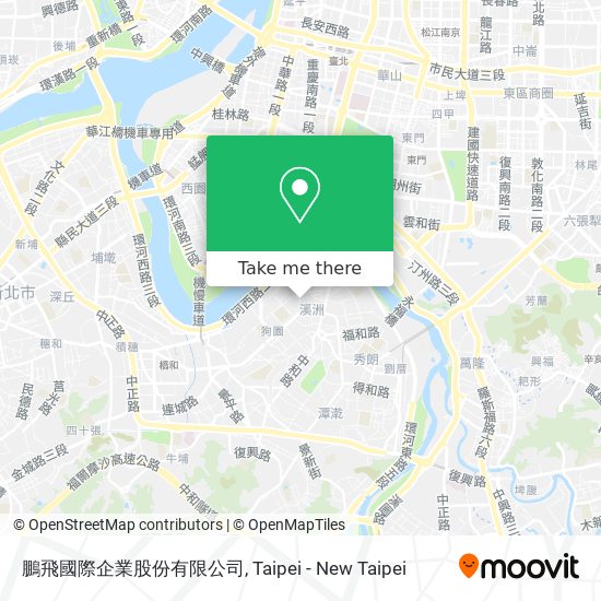 鵬飛國際企業股份有限公司 map