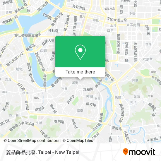 麗晶飾品批發 map