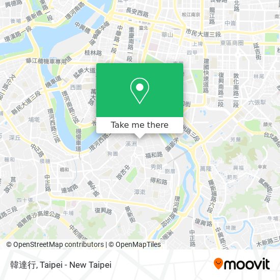 韓達行 map