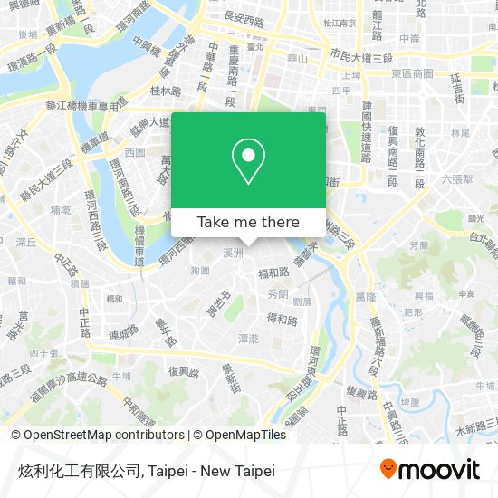 炫利化工有限公司 map
