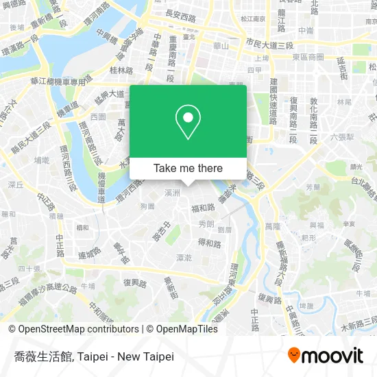 喬薇生活館地圖