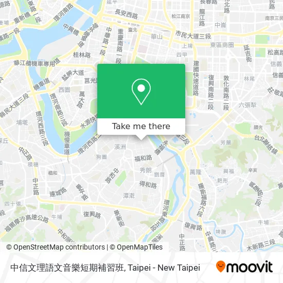 中信文理語文音樂短期補習班 map